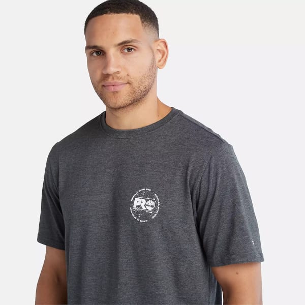 TIMBERLAND PRO Men's Base Plate Lightweight A.D.N.D. Short-Sleeve Graphic Tee