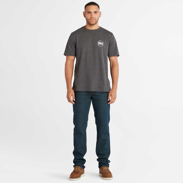 TIMBERLAND PRO Men's Base Plate Lightweight A.D.N.D. Short-Sleeve Graphic Tee