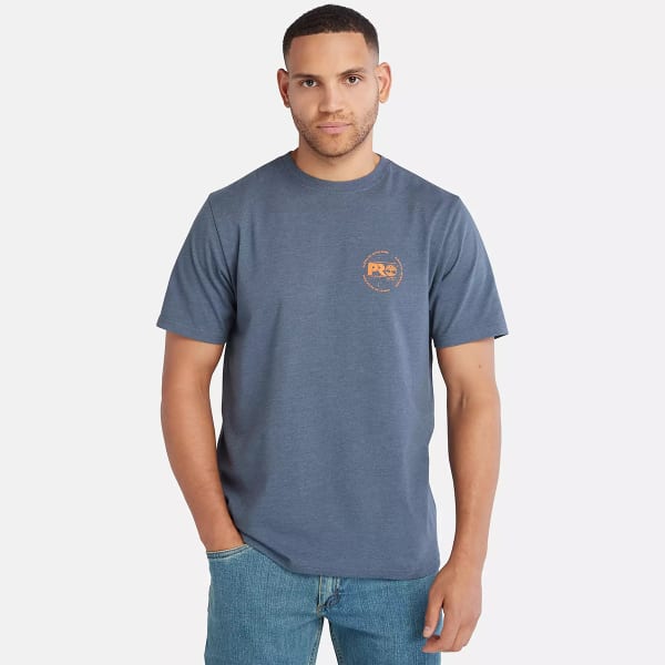 TIMBERLAND PRO Men's Base Plate Lightweight A.D.N.D. Short-Sleeve Graphic Tee