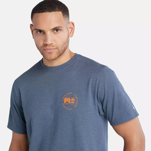 TIMBERLAND PRO Men's Base Plate Lightweight A.D.N.D. Short-Sleeve Graphic Tee