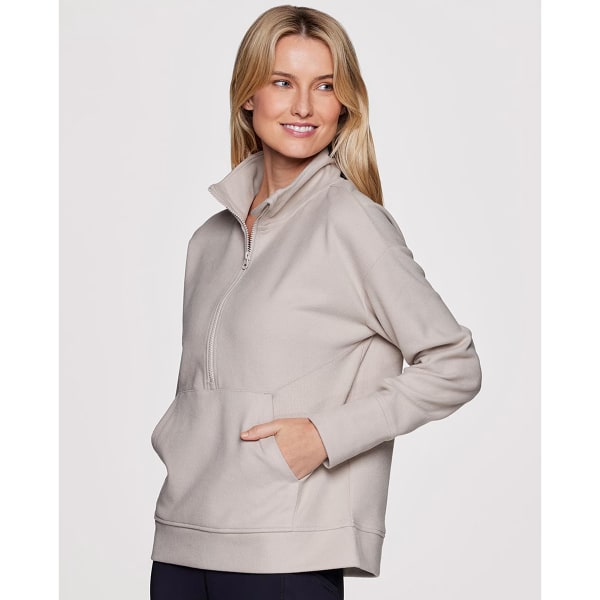 RBX Women's Faith Textured Fleece 1/2-Zip Pullover