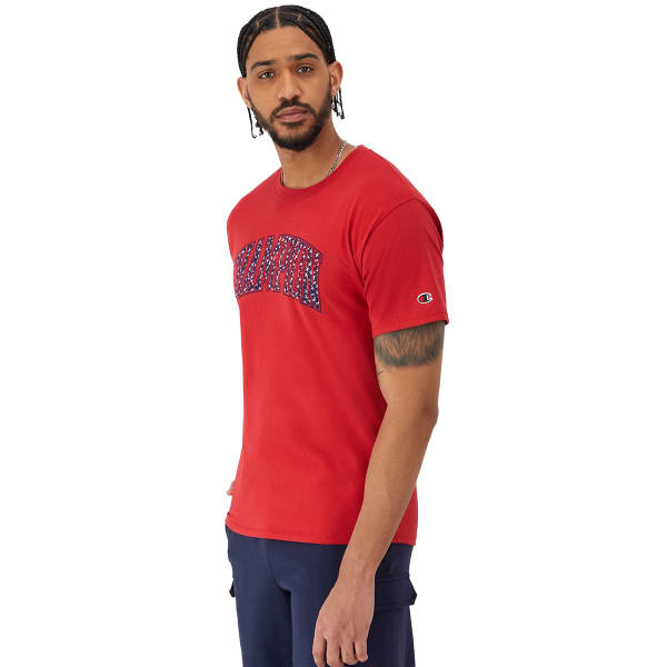 CHAMPION Men's Classic Stars Short-Sleeve Graphic Tee