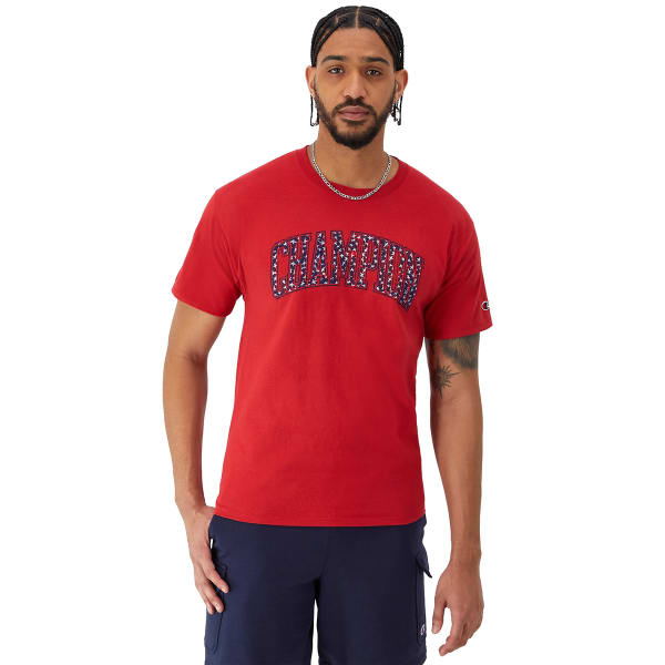 CHAMPION Men's Classic Stars Short-Sleeve Graphic Tee