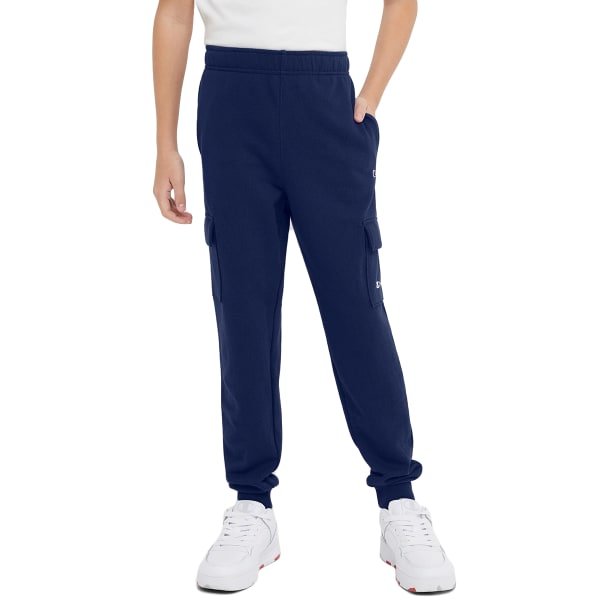 CHAMPION Big Kids' French Terry Cargo Pants