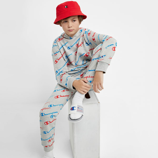 CHAMPION Boys' All-Over-Print Pullover Hoodie