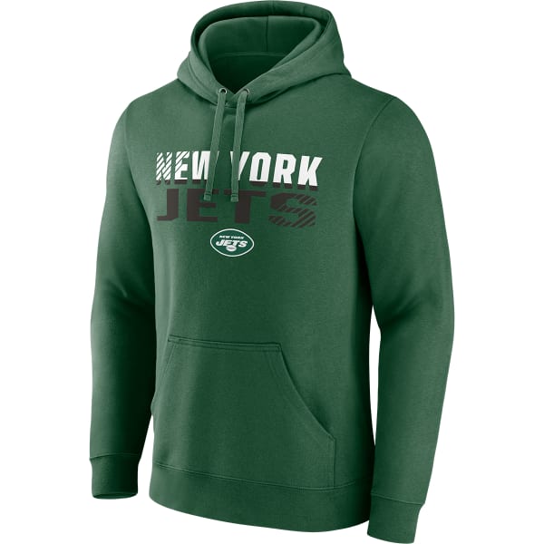 NEW YORK JETS Men's Fanatics Fade Out Fitted Pullover Hoodie