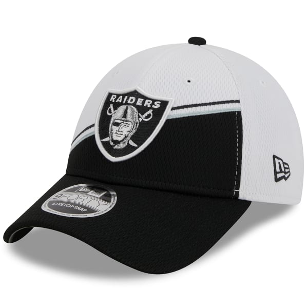 LAS VEGAS RAIDERS Men's New Era 9FORTY 2023 Stretch Snap Sideline Hat