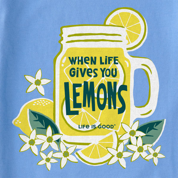 LIFE IS GOOD Women's Life Gives You Lemons Short-Sleeve Tee