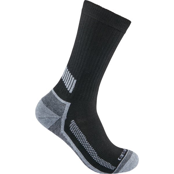 CARHARTT Men's Force Midweight Crew Socks, 3 Pairs