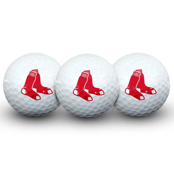 BOSTON RED SOX Golf Balls - 3 Pack