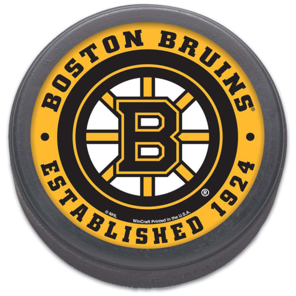 BOSTON BRUINS Hockey Puck