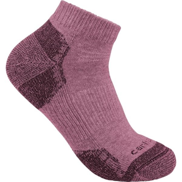 CARHARTT Women's Midweight Low Cut Socks, 3 Pairs