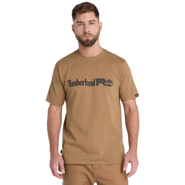 TIMBERLAND PRO Men's Core Linear Logo Short-Sleeve Tee