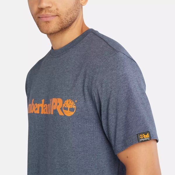 TIMBERLAND PRO Men's Core Linear Logo Short-Sleeve Tee