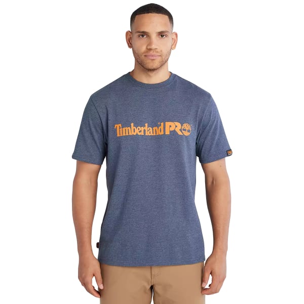 TIMBERLAND PRO Men's Core Linear Logo Short-Sleeve Tee