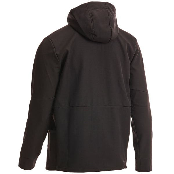 SPYDER Men's Grid Fleece Hooded Hybrid Jacket