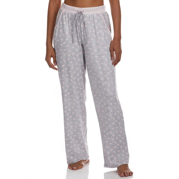 PILLOW TALK Women's Hearts Comfy Cozy Short-Sleeve Pajama Set, 2 Piece