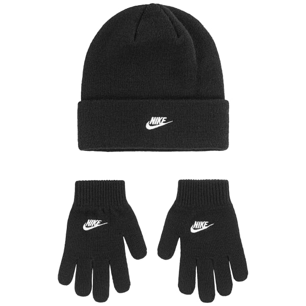 NIKE Boys' Club Beanie and Gloves Set