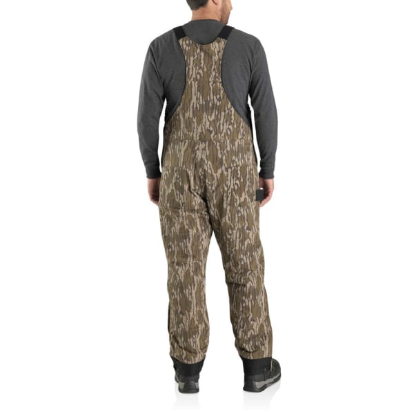 CARHARTT Men's 105476 Super Dux Relaxed Fit Insulated Camo Bib Overall