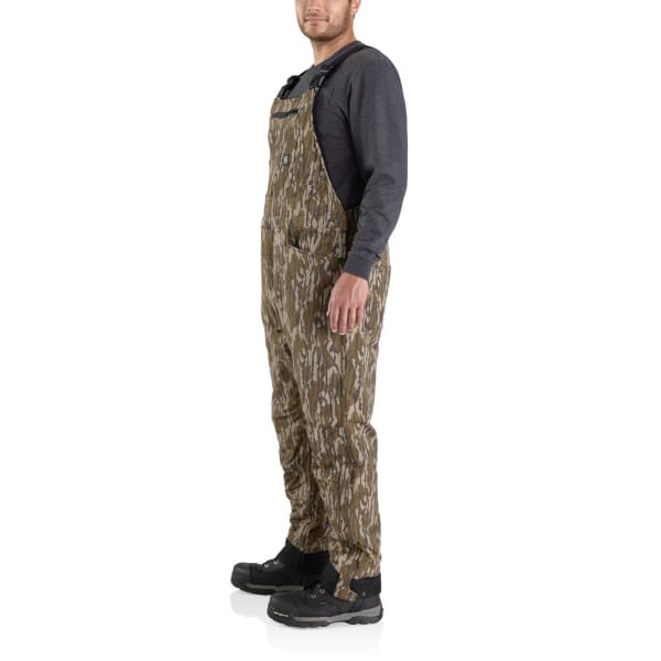 Carhartt Men's 105476 Super Dux Relaxed Fit Insulated Camo Bib Overall