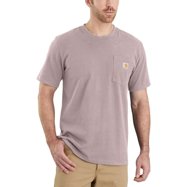 CARHARTT Men's 103296 Relaxed Fit Heavyweight Short-Sleeve Pocket T ...