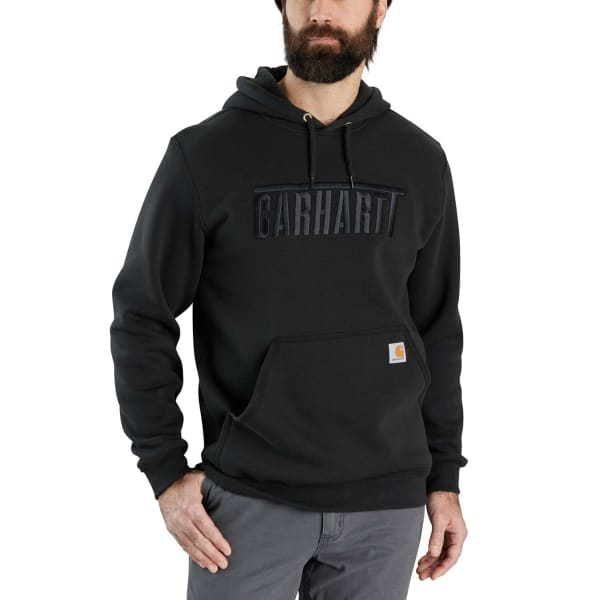 CARHARTT Men's 105982 Loose Fit Midweight Embroidered Logo Graphic Sweatshirt, Extended Sizes