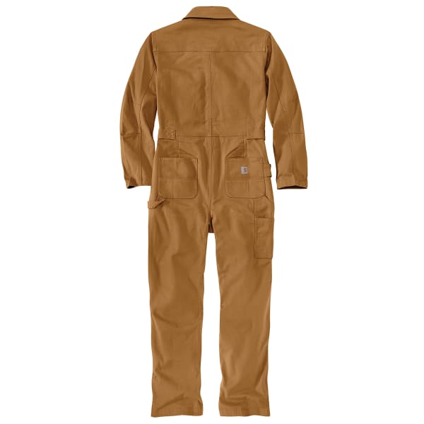 CARHARTT Women's 106071 Rugged Flex  Relaxed Fit Canvas Coverall