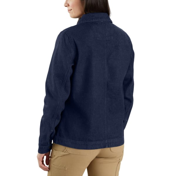 CARHARTT Women's 105449 Relaxed Fit Denim Chore Coat