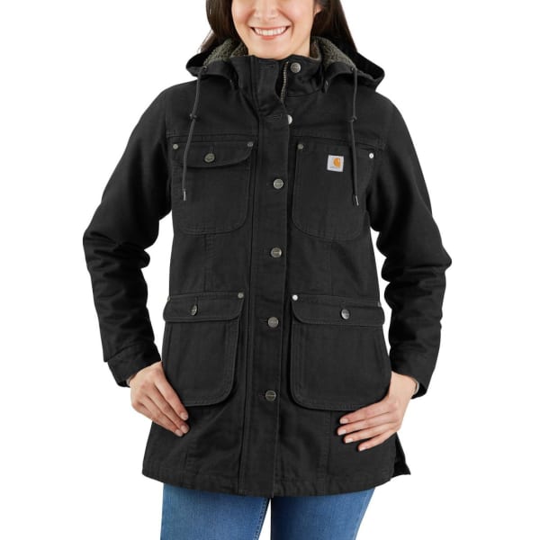 CARHARTT Women's 105512 Loose Fit Washed Duck Coat