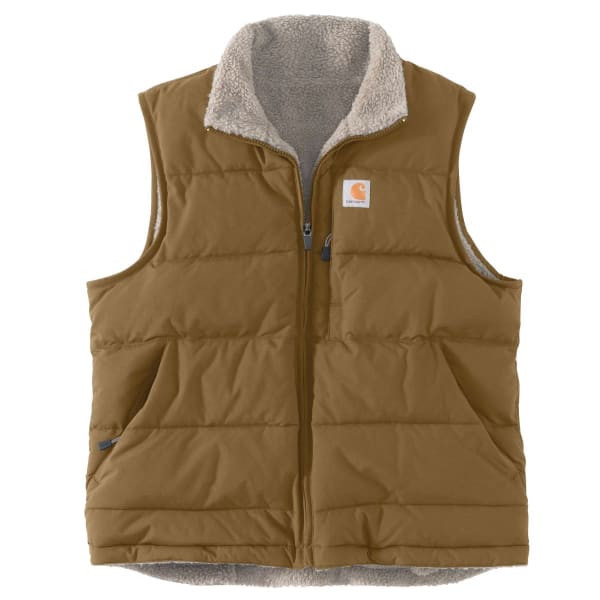 Carhartt Women's Relaxed Fit Midweight Utility Vest - Oak Brown