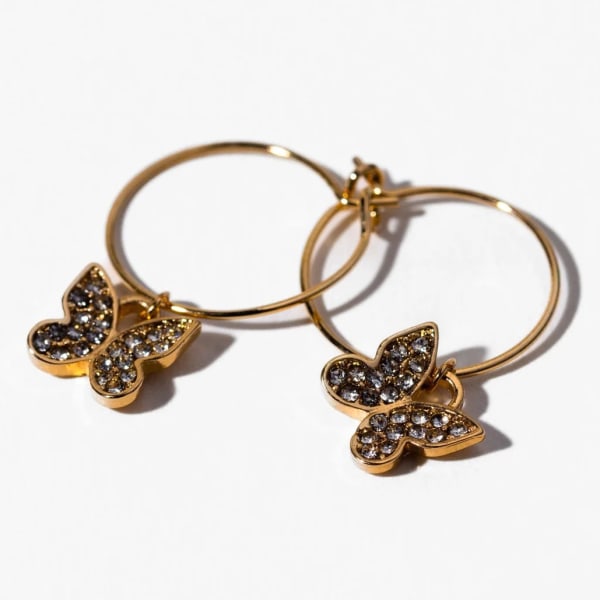 CHARMING CHARLIE Delicate Butterfly Earrings