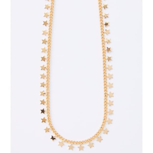 CHARMING CHARLIE Gold Star Necklace