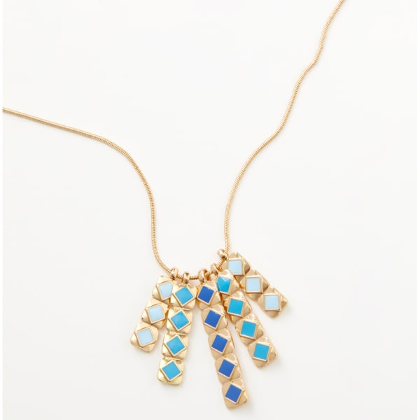 CHARMING CHARLIE Turquoise Pendant Necklace