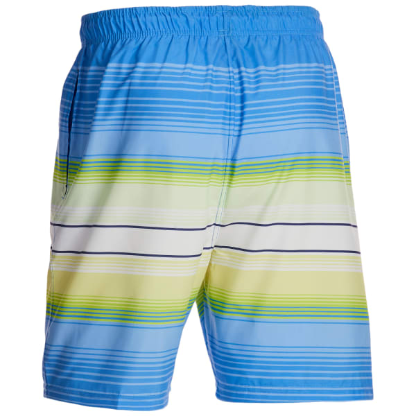 BCC Men's Ombre 7" Volley Swim Shorts