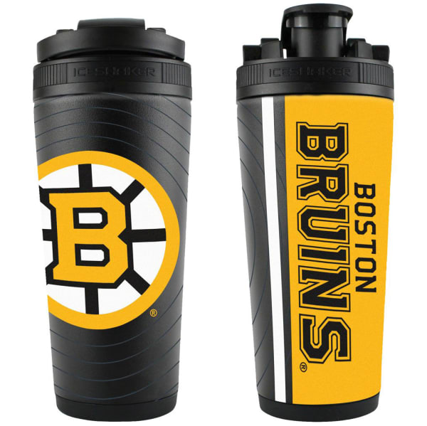 BOSTON BRUINS Sonar 26 oz. 4D Stainless Steel Ice Shaker