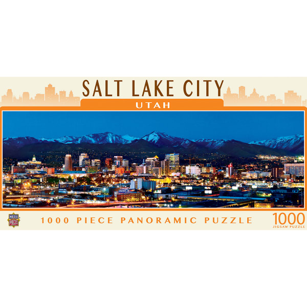 MASTERPIECES PUZZLE CO. Salt Lake City 1000 Piece Puzzle