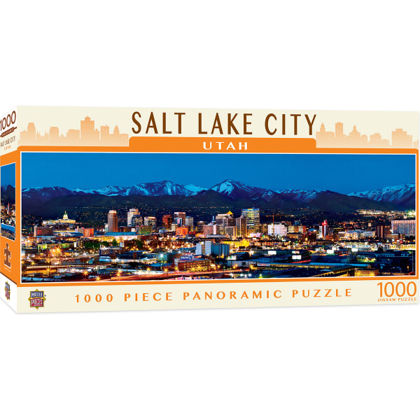 MASTERPIECES PUZZLE CO. Salt Lake City 1000 Piece Puzzle