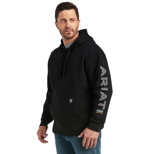 ARIAT Men's Rebar Roughneck Pullover Hoodie