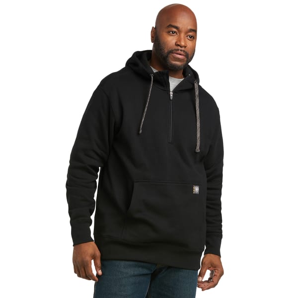 ARIAT Men's Rebar Workman 1/4-Zip Hoodie