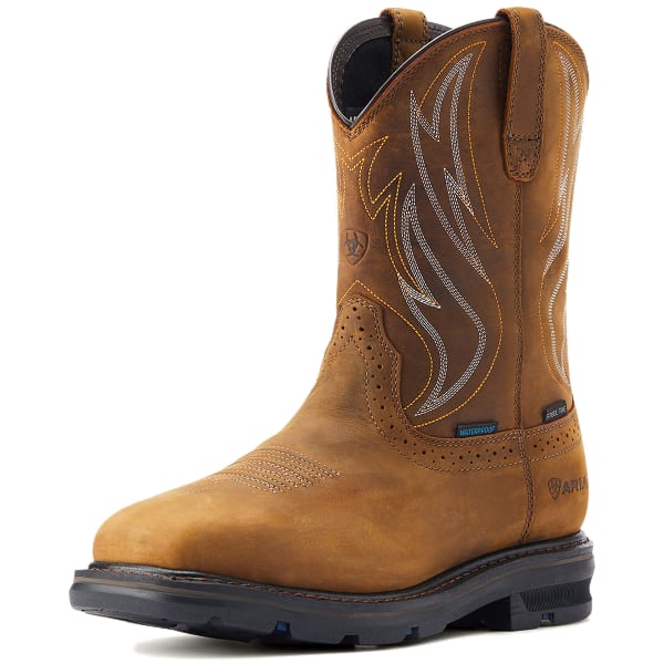 ARIAT Men's Sierra Shock Shield Waterproof Steel Toe Work Boots