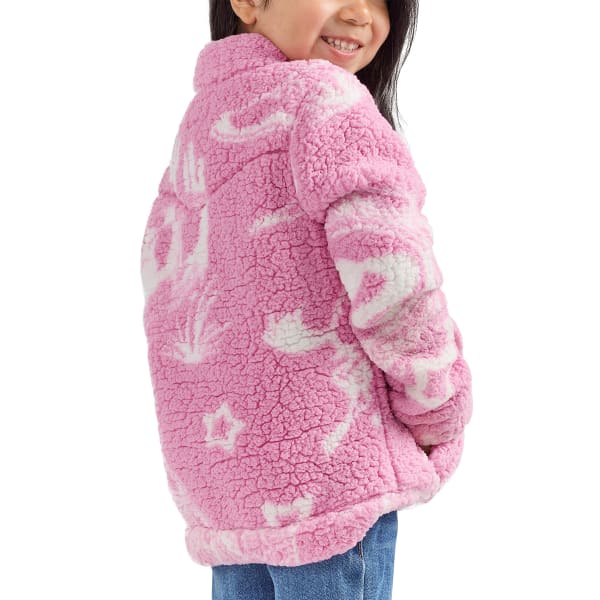 WRANGLER Girls' Barbie Western Sherpa Jacket