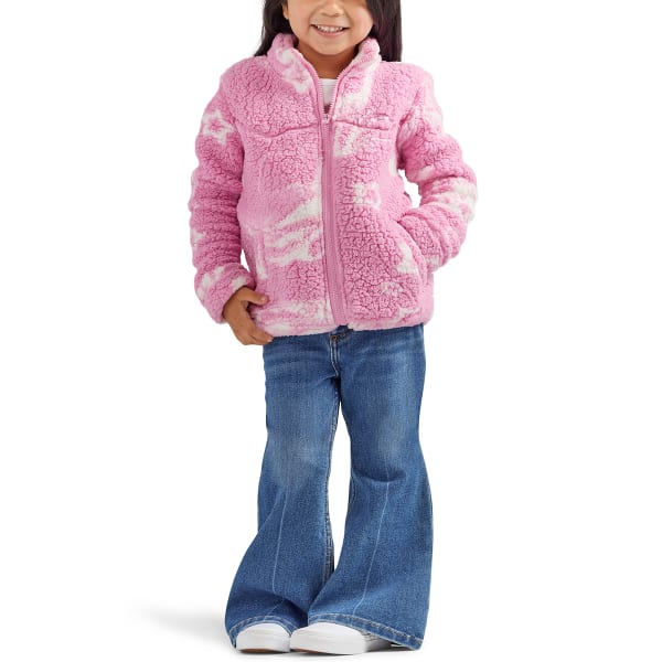 WRANGLER Girls' Barbie Western Sherpa Jacket