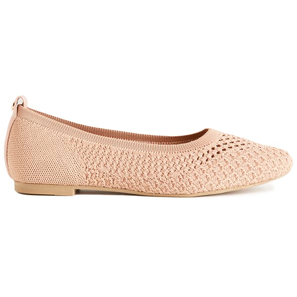 DANSKIN Women's Unstoppable Knit Ballet Flat