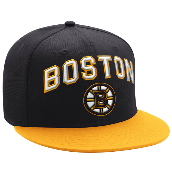 BOSTON BRUINS Starter Flat Brim Snapback Adjustable Hat