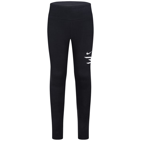 NIKE Girls' 3BRAND Logo Leggings