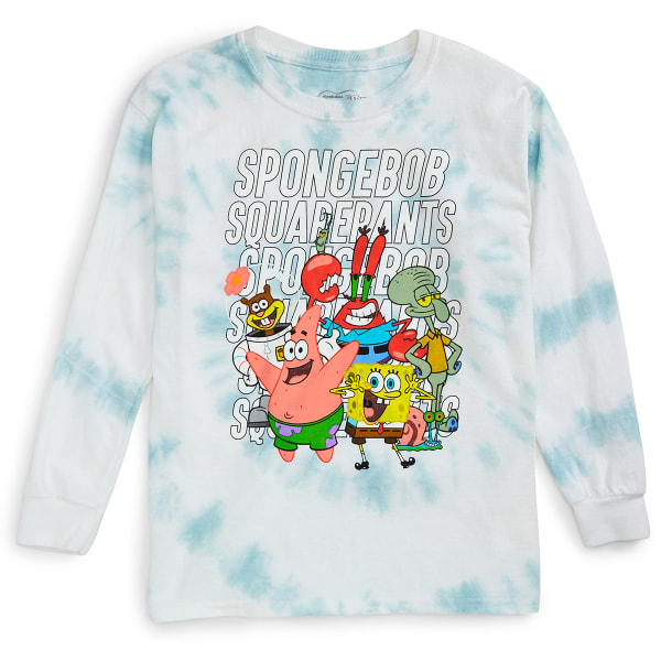 SPONGEBOB Girls' Chill Long-Sleeve Graphic Tee