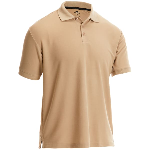 RED RHINO Men's Pique Short-Sleeve Polo