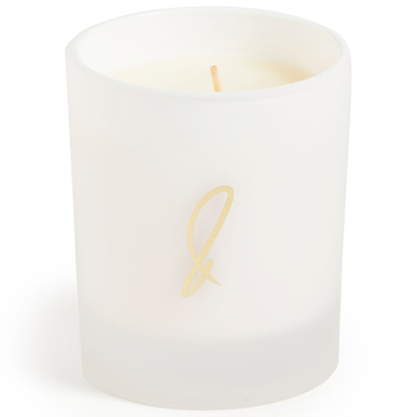 CRAFT & KIN White Frosted Candles Vanilla Bean Scent