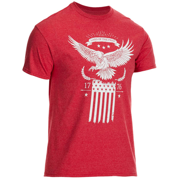 5 STAR Men's Land of the Free Short-Sleeve Graphic Tee