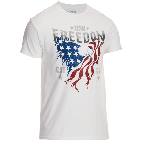 5 STAR Men's Freedom Eagle Short-Sleeve Graphic Tee